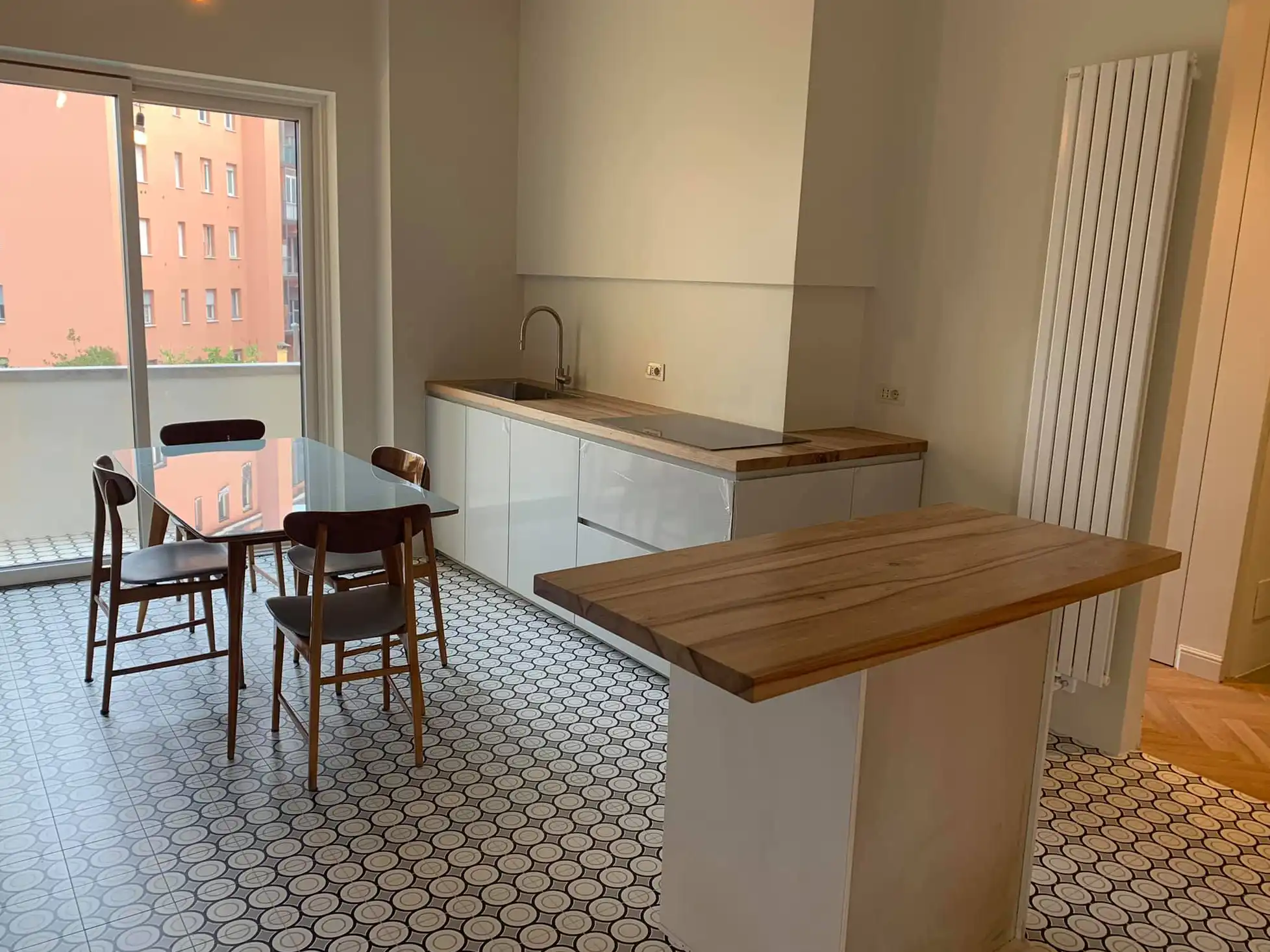 cucina ristrutturata appartamento imola